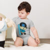 Winter Monkey baby short sleeve one piece - Image 11