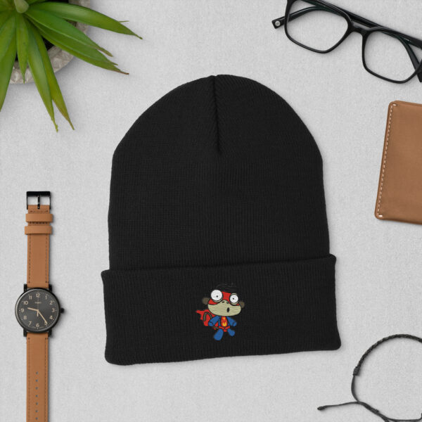 Super Monkey Cuffed Beanie