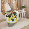 Cheeky Monkey sherpa blanket - Image 6