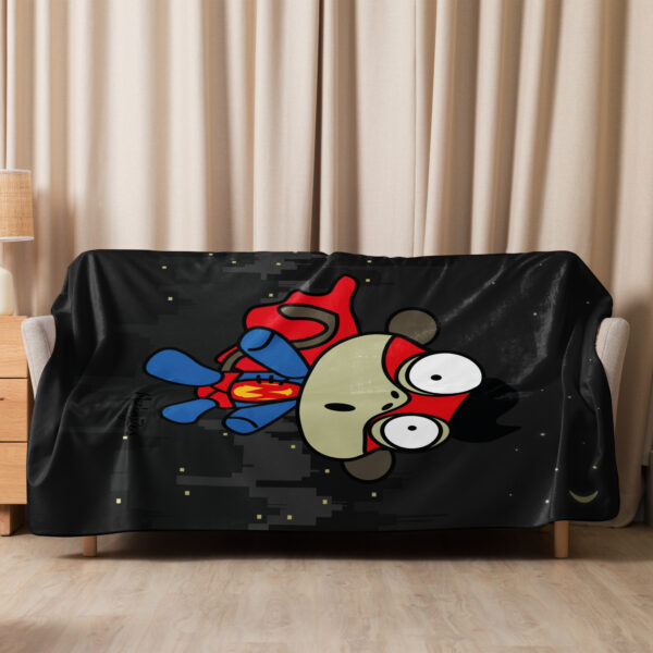 Super Monkey sherpa blanket