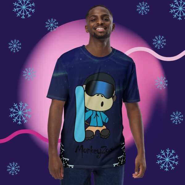 Winter Monkey XL print t-shirt