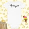 Winter Monkey baby short sleeve one piece - Image 8